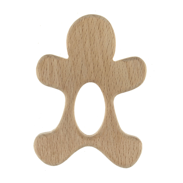 Wooden Craft Ring Gingerbread Man
