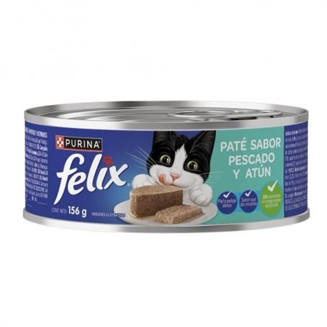 Lata feliz pate sabor pescado y atún 156gr