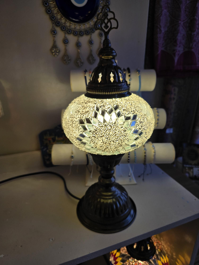 Large Mosaic Table Lamp