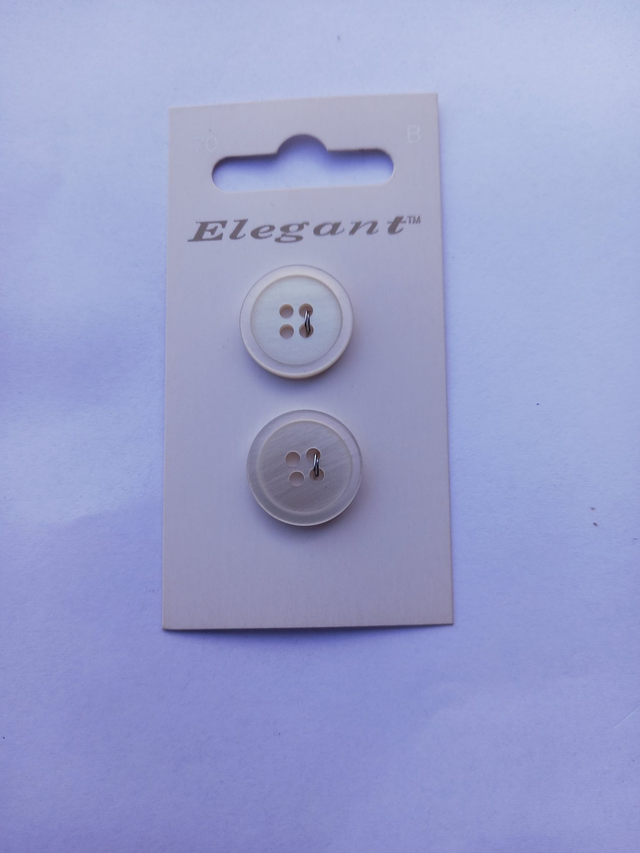 Knoop 070 (Elegant)  Wit glans