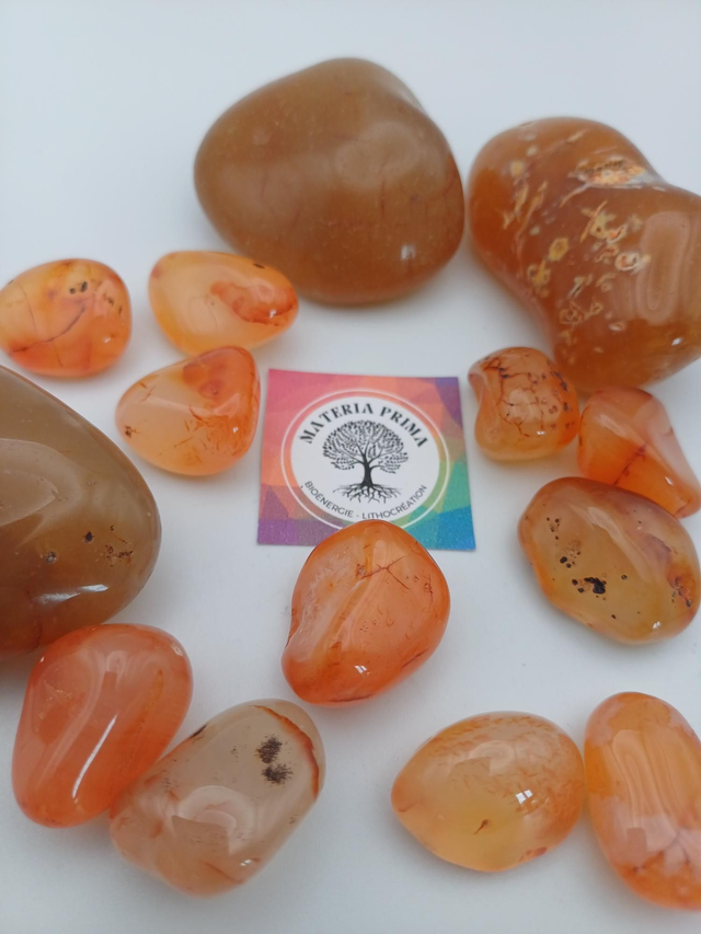 Cornaline (pierre roulée)