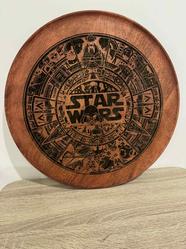 GRAND PLATEAU DECORATIF MANGUIER