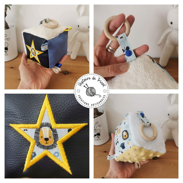 Cube D&#039;éveil Lion