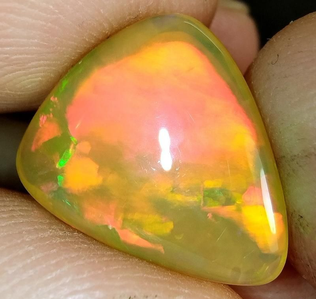 Opale Éthiopienne nid d'abeille