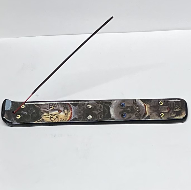 Lisa Parker Incense Stick Burner - Cat Totem 