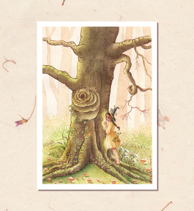 La Mémoire de la forêt 🍃 Tirages d'art A5