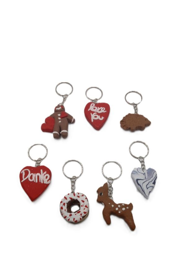 Schlüsselanhänger MINIS mit verschiedenen Motiven