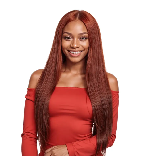 Obsession Lace Wig (H/H FN) : Ayleen (Col. GINGER RED)