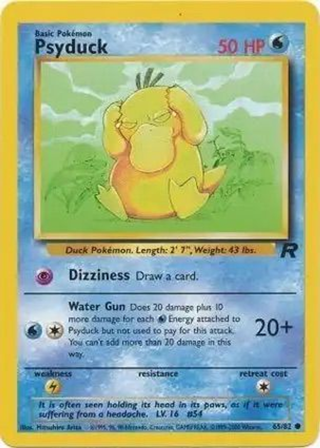 Psyduck - 65/82 (Team Rocket Unlimited)