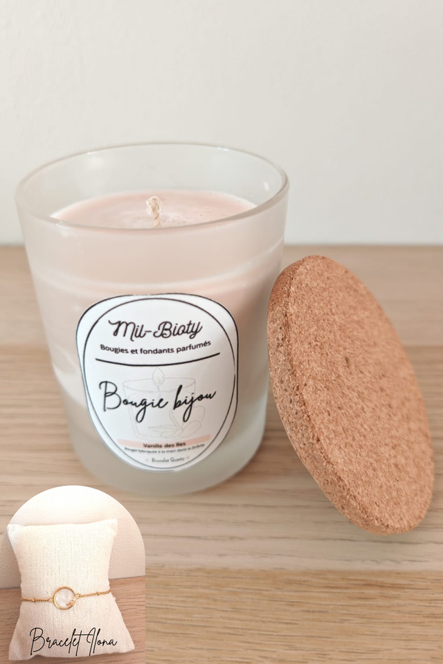 Bougie bijou doré : Bracelet