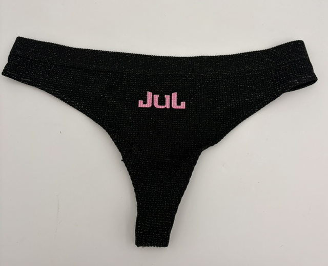 Tanga a paillettes JuL phospho