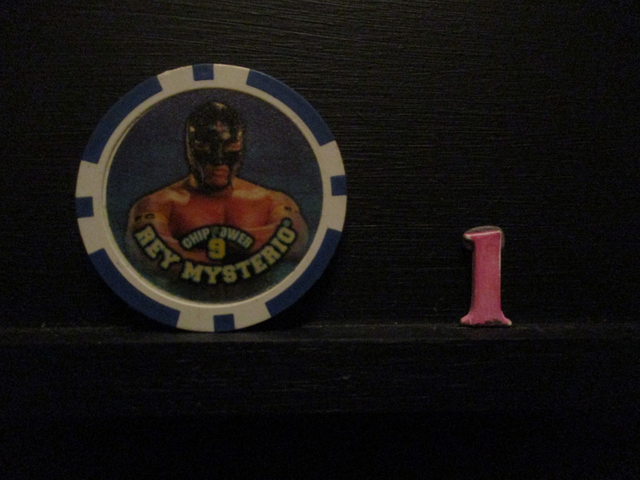 Rey Mysterio - Chip Power 9 Original Wrestling Chipz (1)