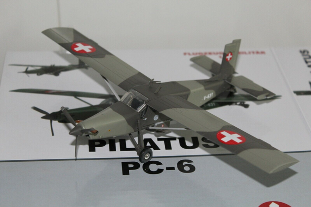 Pilatus PC-6 Turboporter (V-631), Swiss Air Force, 1:72
