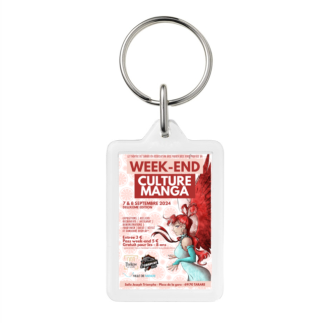 PORTE CLE Souvenir - WEEK-END CULTURE MANGA