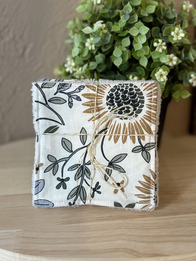 Lingettes Sunflowers - lot de 5