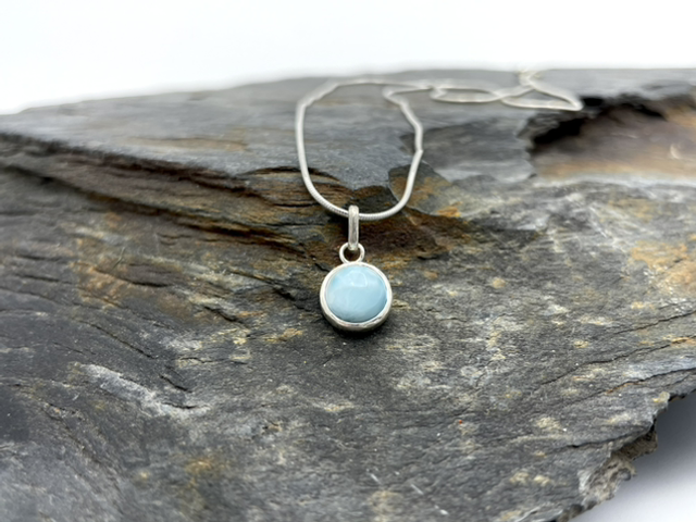 Pendentif larimar 