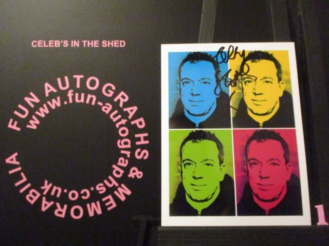 Terry Stone Authentic Autographed 6x4.5 Pop Art Limited Edition (1)