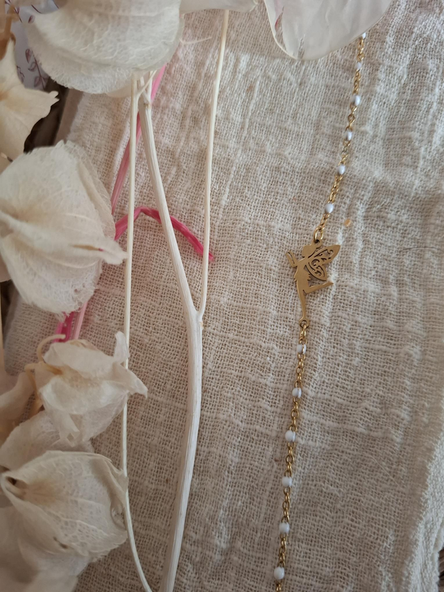 Bracelet en acier inoxydable coloris or