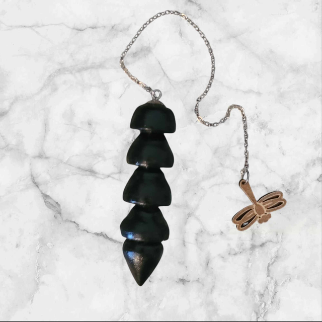 Pendule 16 en bois de cerisier