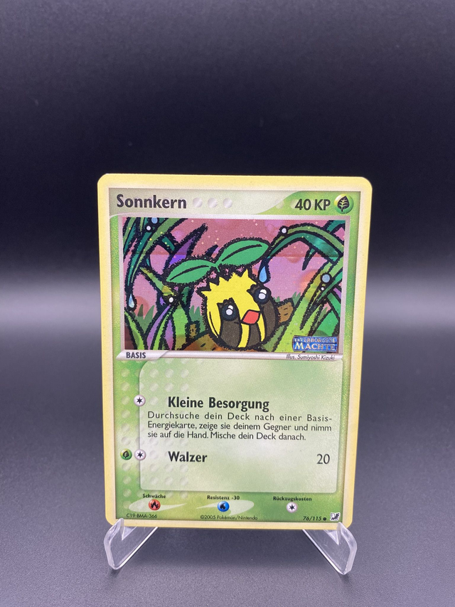 Sonnkern (76/115) EX Verborgene Mächte - Excellent - DE - Reverse Holo mit Stamp