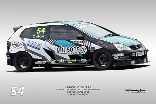 C220815 Honda Civic EP3 CivicCup22 JWBMotorsport #54 Harvey CATON