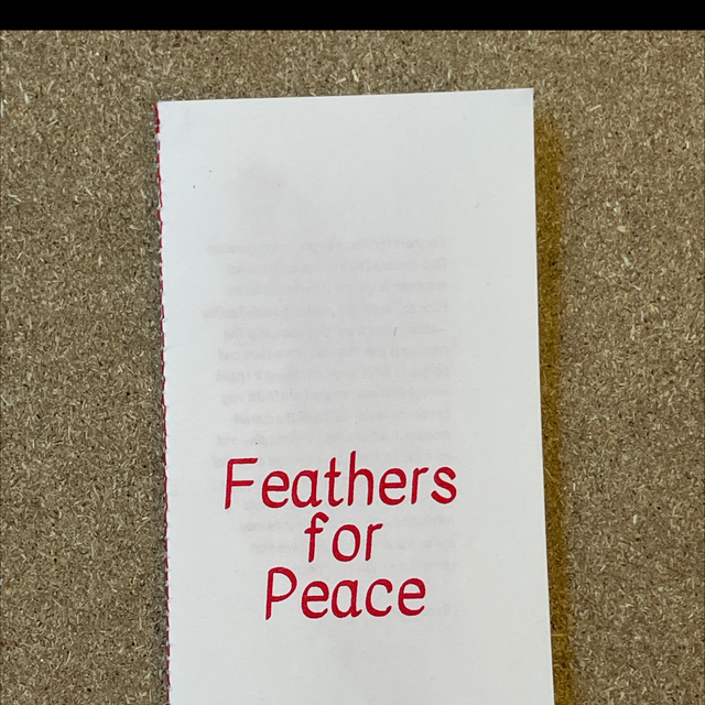Feathers for Peace