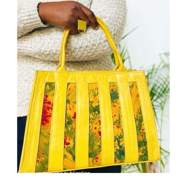 Sac à main Working Girl (jaune)