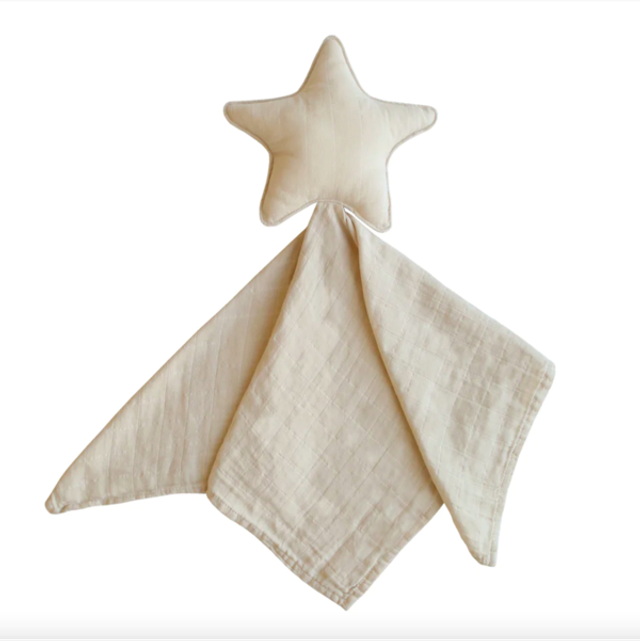 MUSHIE - LOVEY BLANKET - Star Ivory     