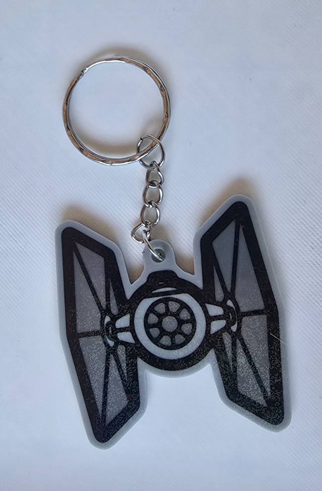 Porte clé chasseur Tie