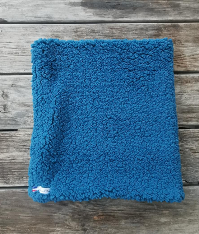 Snood LOUIS uni bleu pétrole