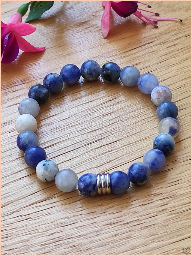 Bracelet Hélia - Sodalite