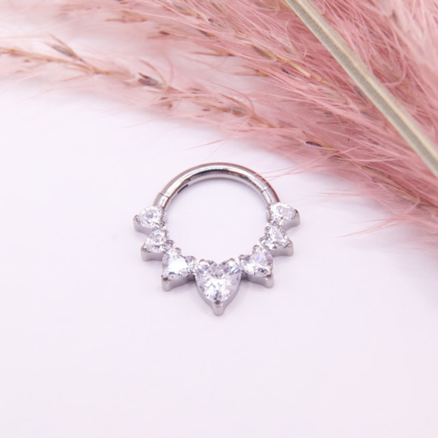 Anneau Clicker Hearts Bliss Ring