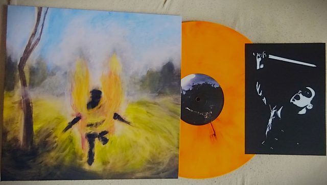 Blind Ruler Cursed Land &quot;Music for Firewalkers&quot; - Marble 12&quot;vinyl - various colors of fire 