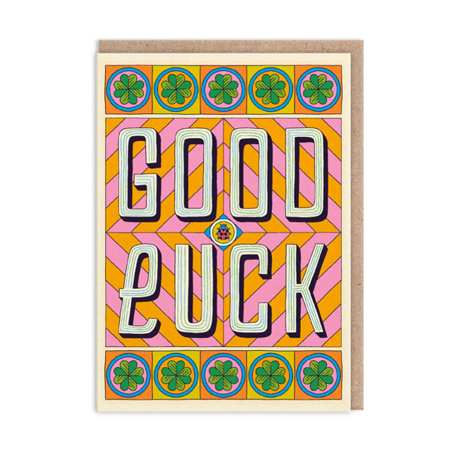 Good Luck Greeting Card