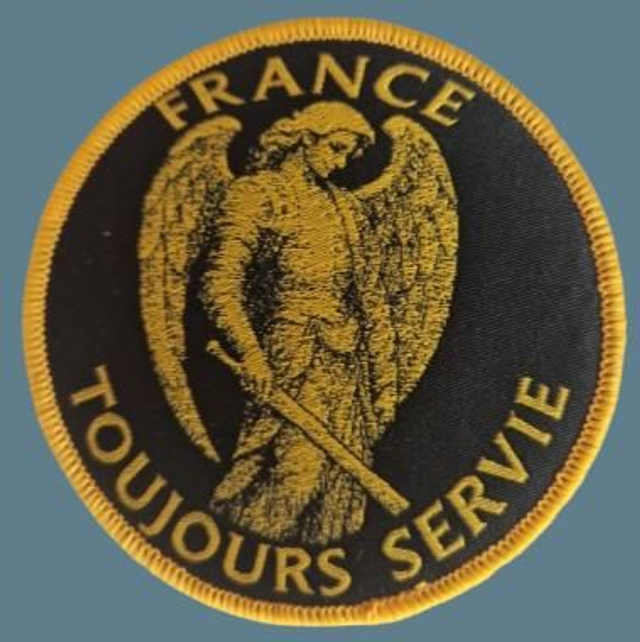 Patch tissé France Servie