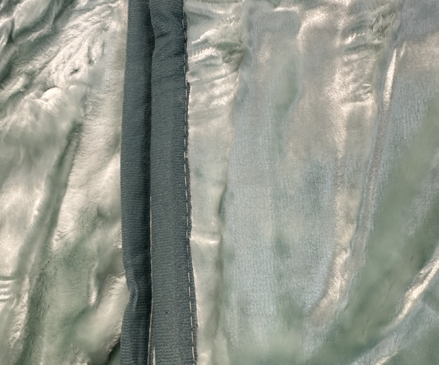 Couvertures polaire uni vert turquoise, 4kg 200/240