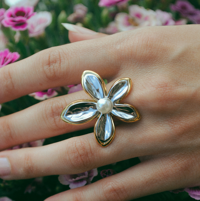Bague Camélia