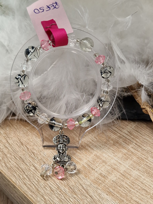 Bracelet Maya Rose Transparent