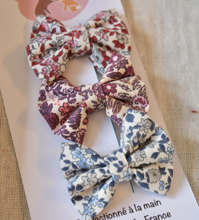 Lot de 3 barrettes / Chipinous