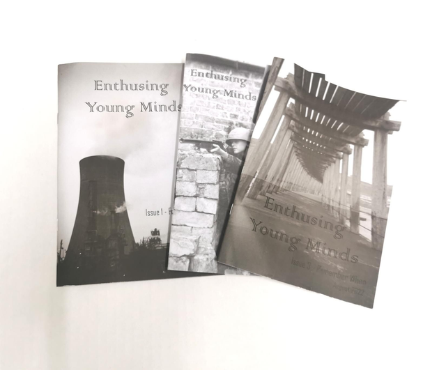 Enthusing Young Minds Zines - set of 3