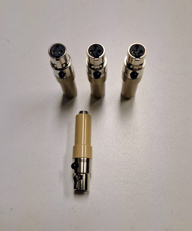 SubZero AKG till Sennheiser (3,5 mm gängad) adapter (4 st)