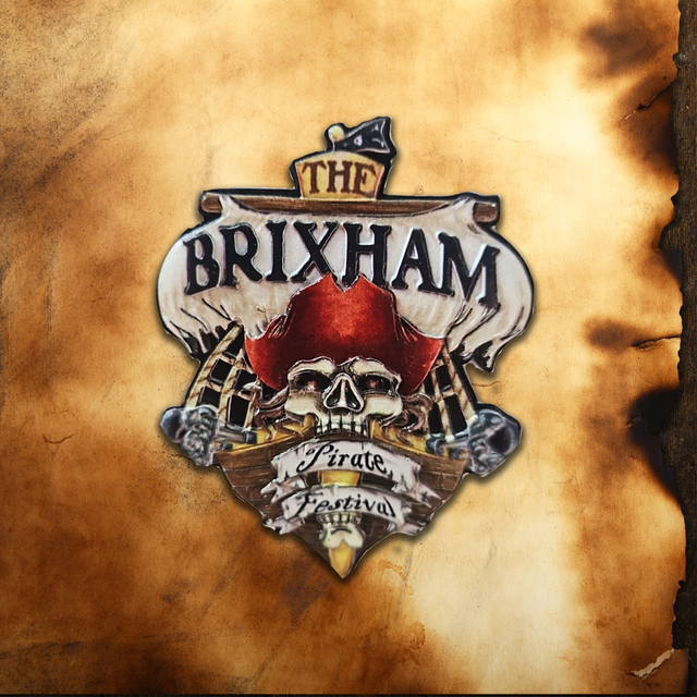 Brixham Pirate Festival souvenir fridge magnet