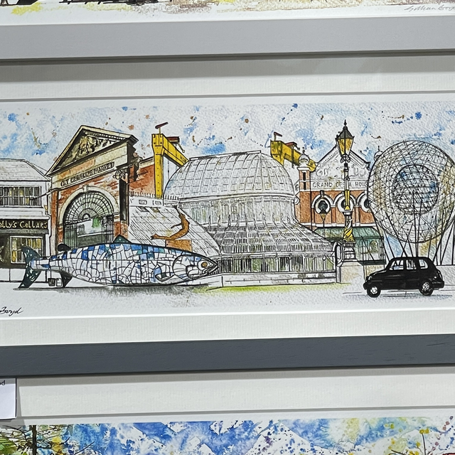 Belfast Landmarks Montage II (Print)