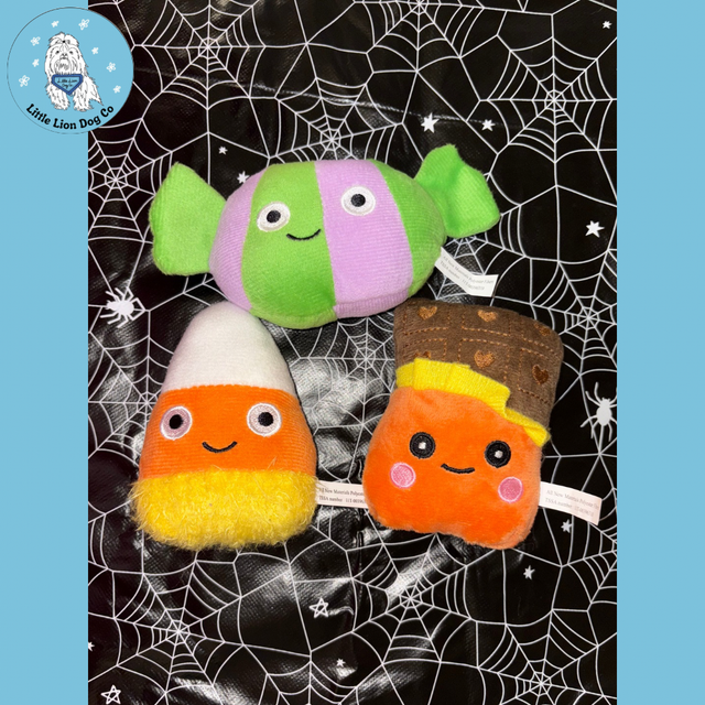 Halloween Candy Plush Dog Toys