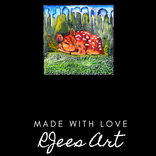 Original - Sleepy deer