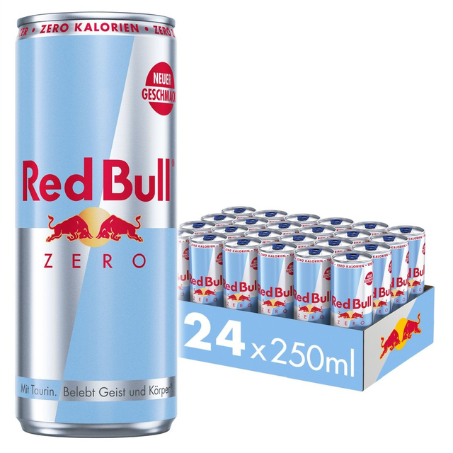 DPG Red Bull Zero Ds. 0,25l (24 x 0,25 L)