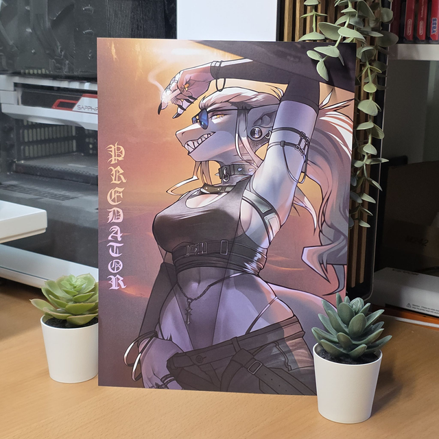 Cass, "Predator" - Print