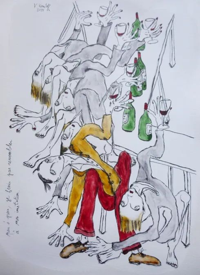 Peu à peu, je finis par ressembler à mon imitation