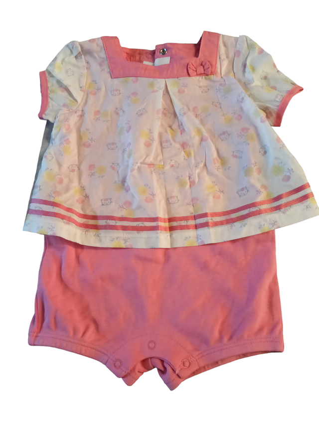 Ensemble robe short 6 mois (Sergent Major)