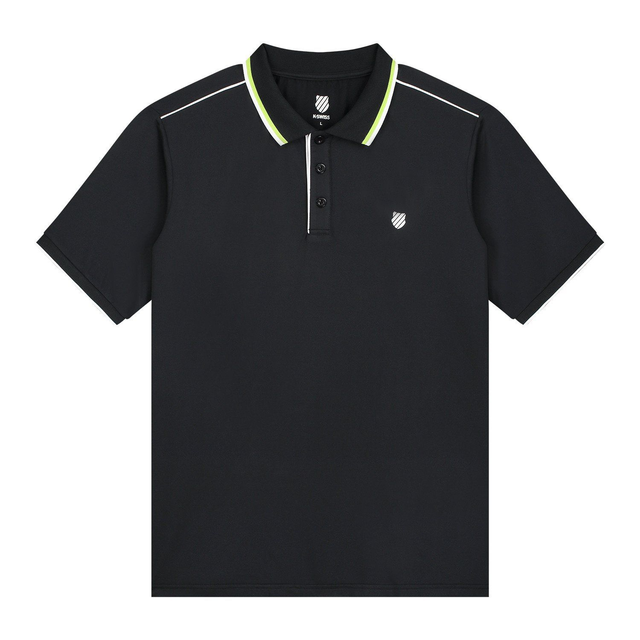 K-SWISS MENS HYPERCOURT POLO 3 (BLUE GRAPHITE)